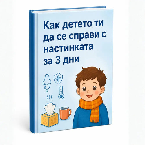 Е-книга: Как да пребориш детската настинка за 3 дни