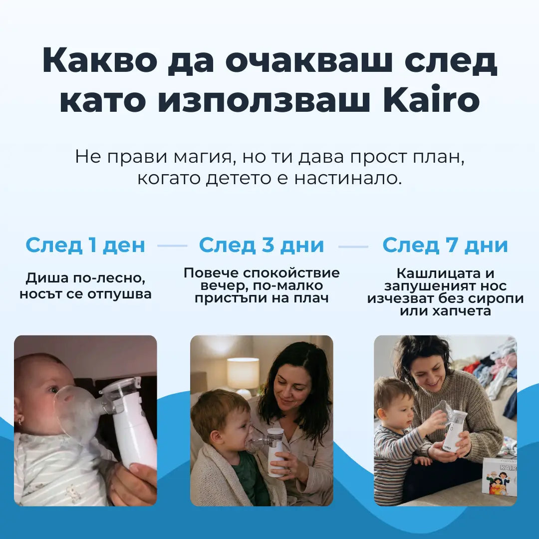 Инхалатор за възрастни и деца – 30% отстъпка 🎉